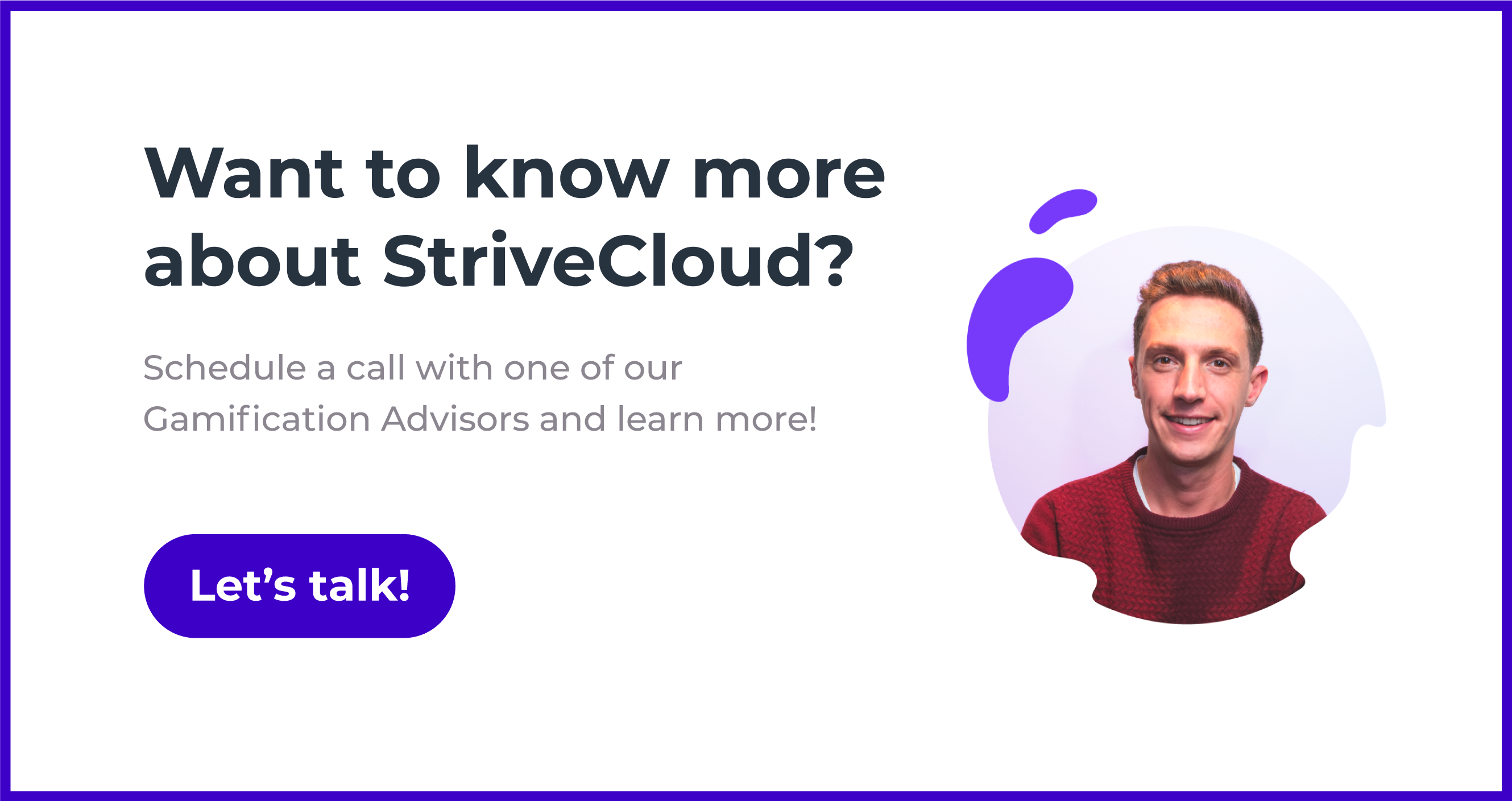 Want to know more about StriveCloud? Schedule a demo.