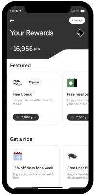 uber rewards system gamification