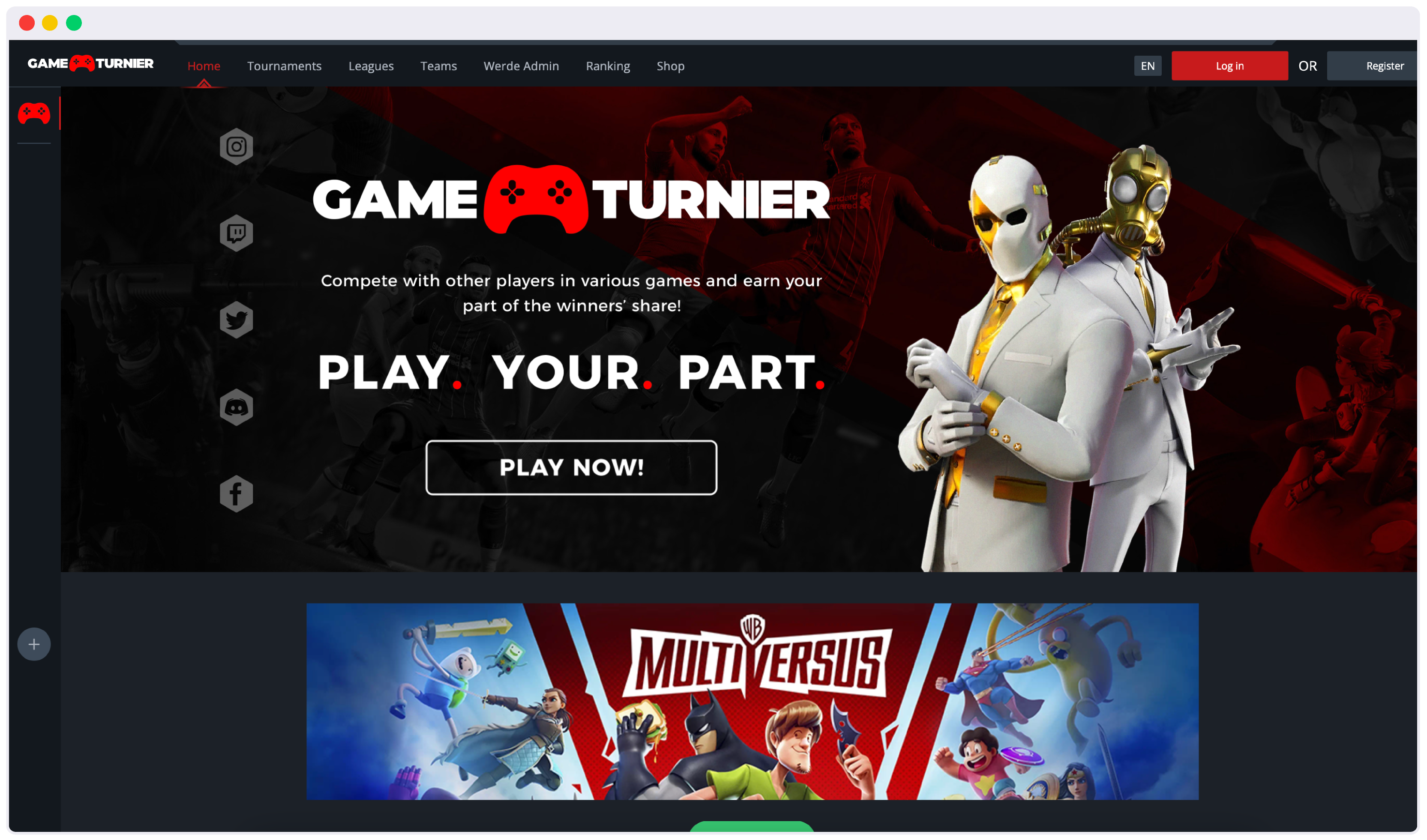 GameTurnier Online Tournament Platform