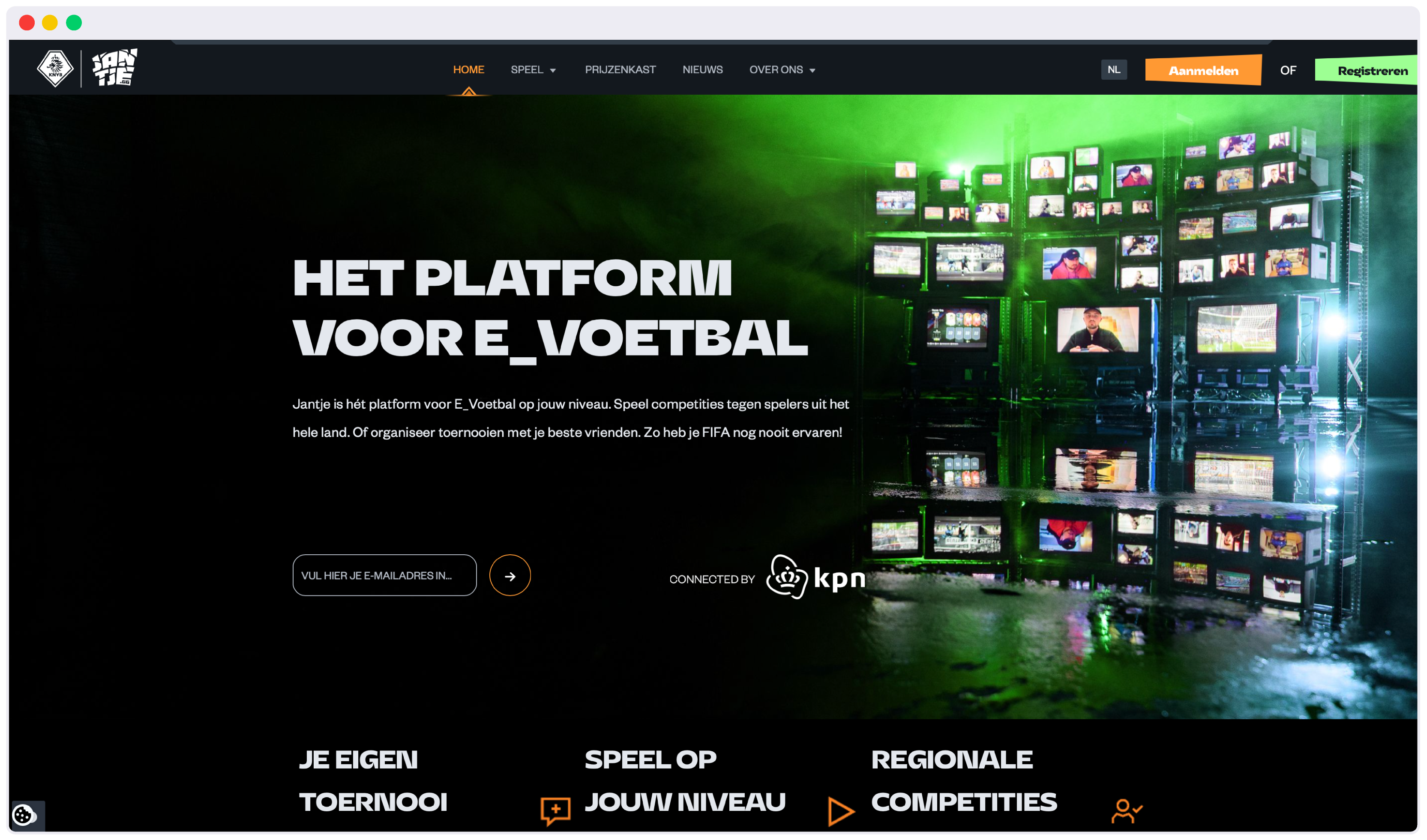 Jantje Online Tournament Platform