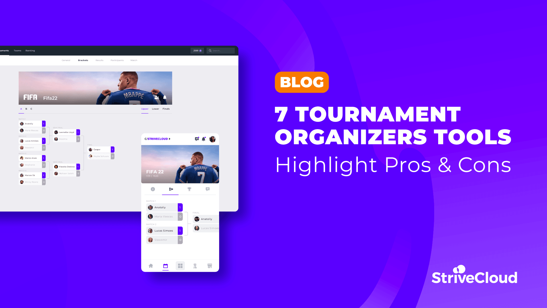 7 Tournament organizers tools | Pros & Cons cover